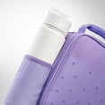 thumbnail image 5 of Fit & Fresh DIY Lunch Bag Reusable/Insulated Polyester Bag Purple with Shoe Charm Slots for Personalization, 5 of 9