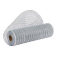 thumbnail image 4 of Holiday Time 10.5 inch x 10 Yards Poly Mesh With Metallic, Silver, 4 of 4