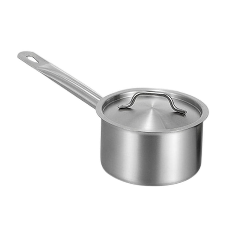  GEMMA Stainless Steel Saucepan with Lid, Induction N Stove  Cooking, Sauce Pot Sauce Pans, Triply Stainless Steel Heavy Bottom  Saucier Pot Patila Cookware, Dishwasher N Oven Safe
