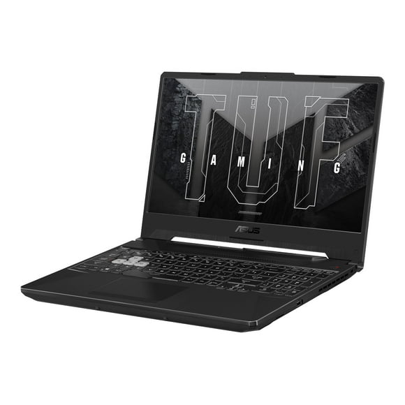 ASUS TUF Gaming F15 FX506HF-ES51 - Intel Core i5 - 11400H / up to 4.5 GHz - Win 11 Home - GF RTX 2050 - 8 GB RAM - 512 GB SSD NVMe - 15.6" 1920 x 1080 (Full HD) @ 144 Hz - Gigabit Ethernet - Wi-Fi 6 - graphite black