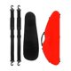 thumbnail image 3 of Estuche para violín Hugo 4/4 Rojo con higrómetro, 3 of 9