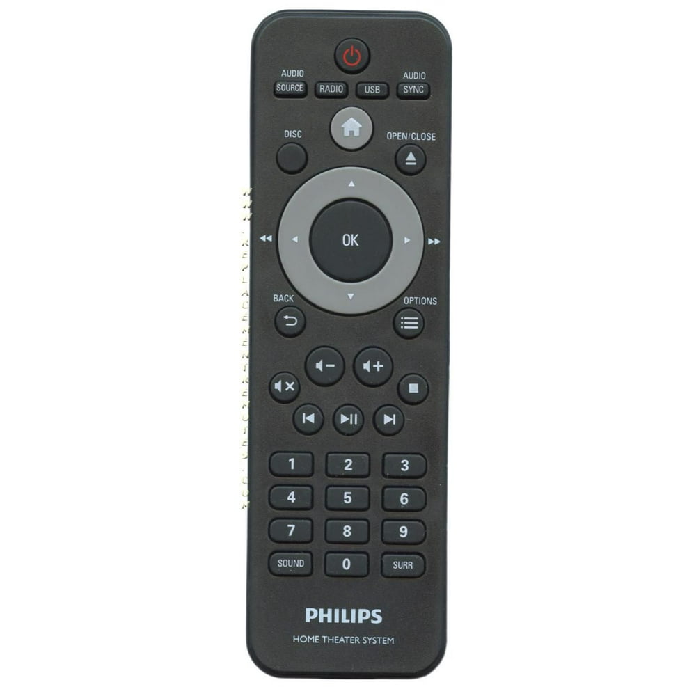PHILIPS 996510062717 (p/n 996510062717) Home Theater System Remote