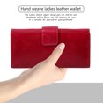 thumbnail image 2 of JUST BUY IT Multi Card Slots Business Type Women Adult Long Style PU Leather Money Wallet, 2 of 10