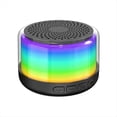 thumbnail image 2 of Altavoz Bluetooth Altavoz Inalámbrico Alta Calidad 400mAh Altavoz de Audio para Automóvil con Sonido Envolvente Fuerte Multifunción,Negro, 2 of 5