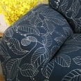 thumbnail image 4 of Sofa Covers for L Shape, 2 Pieces Polyester Fabric Stretch Slipcovers 3 Seater (70"-90") + 4 Seater (90'-115"),+ 2 Pieces Pillow Covers for Sectional Sofa L-shape Couch, 4 of 7