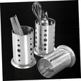 thumbnail image 2 of unbranded Cubiertos De Acero Inoxidable Plateado Resistente Para Almacenamiento En Encimera De Cocina, 2 of 5