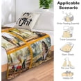 thumbnail image 6 of Custom Blanket with Photos Personalized Picture Collage Blankets Soft Sofa Blanket,Gift for Mother's Day,Family,Friends,Lovers,Dog Blue 35.4"X27.6", 6 of 6