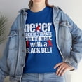 thumbnail image 7 of Never Underestimate An Old Man With A Black Belt Shirt, Karate Tee -ID: 663, 7 of 7