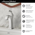 thumbnail image 2 of American Standard 7612.107 Crawford 1.2 GPM Single Hole Bathroom Faucet - Chrome, 2 of 7