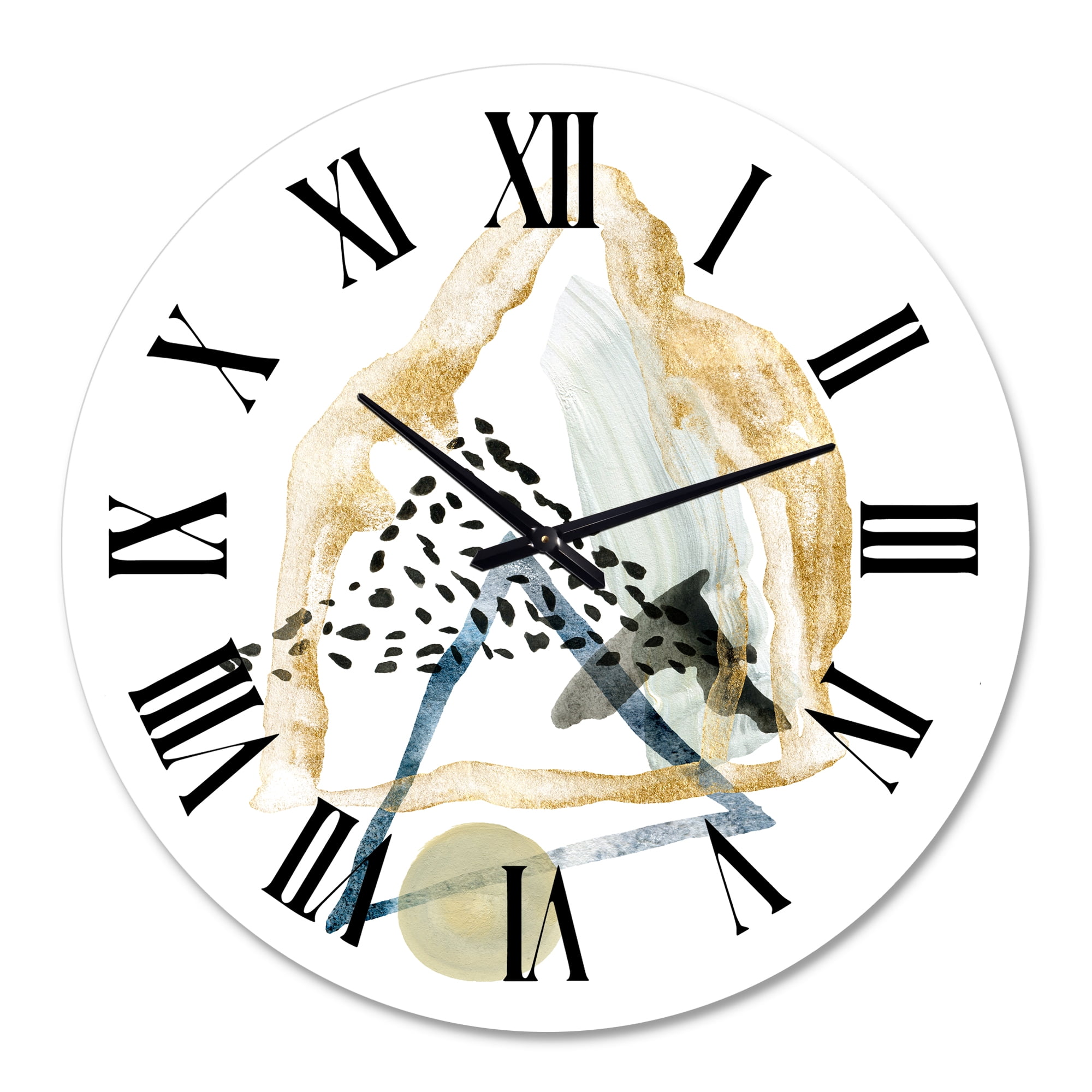 Designart 1 in Modern,Contemporary Wall Clock