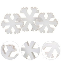 HONITANO 3Pcs Xmas Tree Decor Snowflake Centerpieces for Wedding Christening