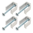 thumbnail image 1 of Abrazaderas Para Cajas De Herramientas Para Camiones, Aluminio De Primera , 4 Juegos De Abrazaderas Para Cajas De Herramientas Para Camiones, Abrazadera De Amarre De Larga, 1 of 7