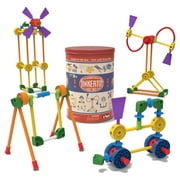 KNEX Tinkertoy Classic Building Tin Construction Play Set, 100 Pieces