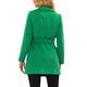 thumbnail image 3 of Abrigo largo con cinturón y solapa elegante para mujer INSPIRE CHIC en verde XL, 3 of 6