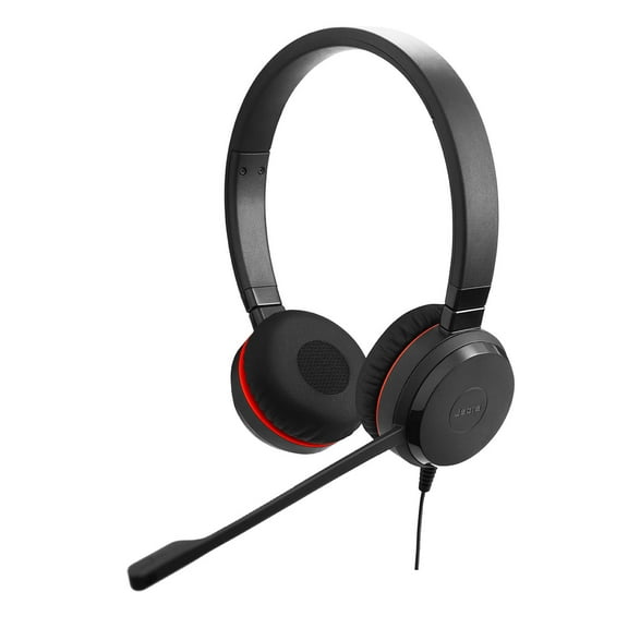 Jabra Evolve 20SE MS Stereo Headset, Leatherettes