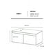 thumbnail image 4 of Gabinete Para Baño Luxury Smooth Sin Ovalin Y Monomando, 4 of 4