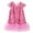 Pink, variant on HNMKIU Sparkly Sequin Tutu Party Dress for Girls Prom Birthday Celebration Outfit Toddler Gown Pink,3-4 Years