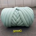 thumbnail image 1 of New Striped Core Spun Crochet Yarn Ice Silk Feeling Polyester Cotton Rope for Handbag Pet Nest Fashion Home Decoration, 1 of 7