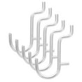 thumbnail image 1 of RENACLIPY 4 Bags Pegboard Hooks Small Metal Key Holding for Tool Storage, 1 of 6