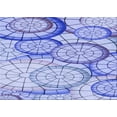 thumbnail image 1 of Ahgly Company Machine Washable Indoor Rectangle Transitional Periwinkle Purple Area Rugs, 2' x 3', 1 of 7