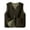 *Army Green, variant on ClodeEU Women's V Neck Sherpa Vest ,Fleece Soft Vest,Loose Fit Button Down Sleeveless Outerwear With Pockets Purple,Womens Plus S