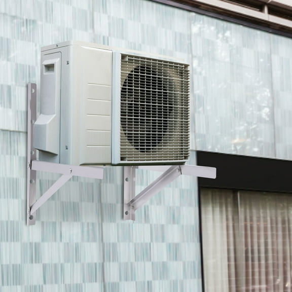 2×Heavy Duty SS201 1.5P Wall Air Conditioning Bracket Thickened Ac Rack  Outdoor Bracket Split Hanging Rack