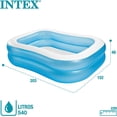 thumbnail image 4 of Alberca Inflable Rectangular Azul Intex 57180, 4 of 6