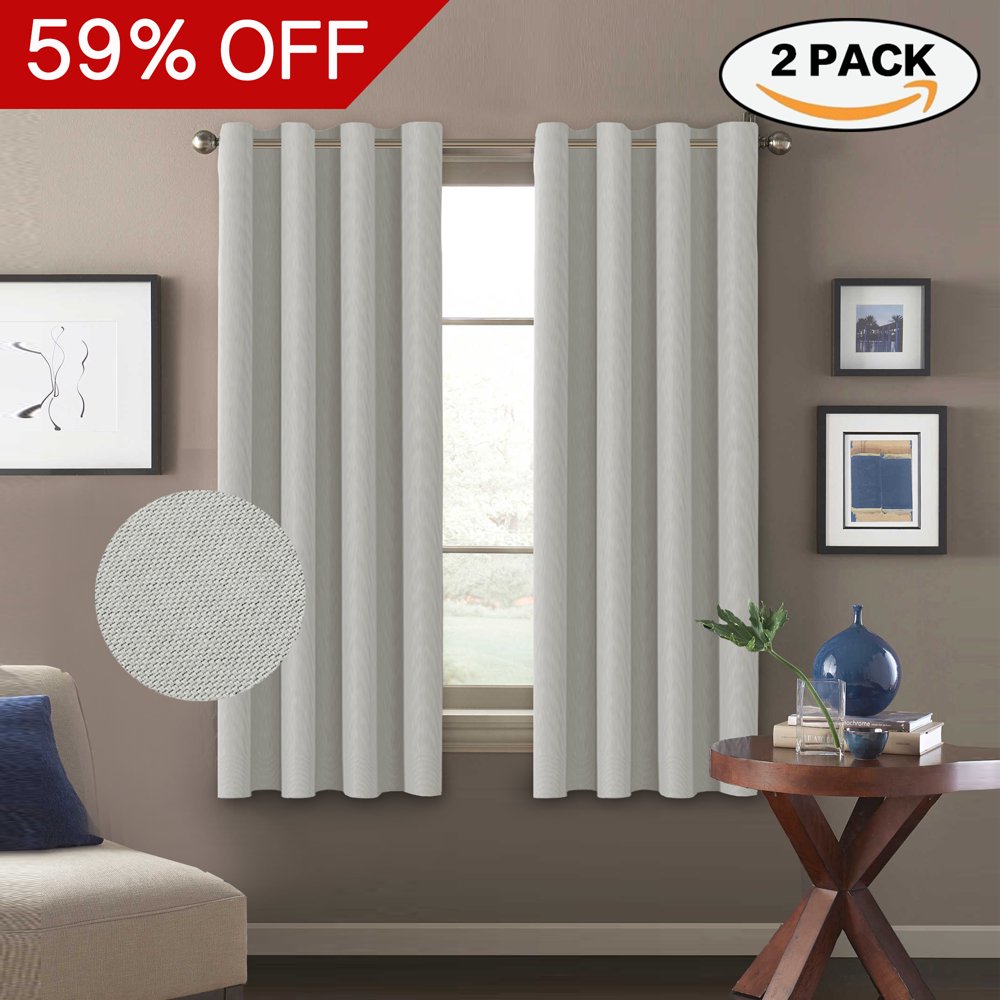 Off White Linen Curtains Ultra Thick And Durable Thermal Insulated