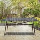 thumbnail image 4 of Protector de muebles de jardín resistente al agua y al polvo, funda protectora gris para mesa de exterior, 4 of 8