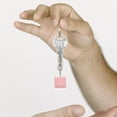 thumbnail image 4 of Milisten 3Ud Adorno Llavero Acrílico Y Metal Para Colgar Llaves Y Bolsos, 4 of 7