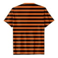 thumbnail image 6 of YDFCWXW Women's Halloween 'SPOOKY VIBES' Graphic Short Sleeve T-Shirt - Cute Round Neck Casual Tee for Spooky Season Orange, S, 6 of 7