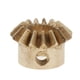 thumbnail image 1 of 0.8 Gear Module Tornillo (Worm Gear) de 15 con Orificio de 3/ 4/ 5/ 6 mm / Acero Zulema  Engranaje cónico, 1 of 8