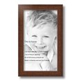 thumbnail image 2 of ArtToFrames 8" x 14" Walnut Picture Frame, 8x14 inch Brown Wood Poster Frame (WOM-4096), 5 Pack, 2 of 8