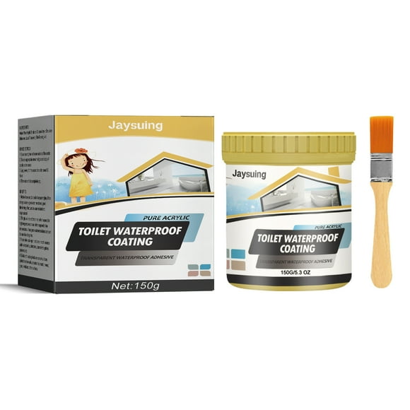 Rbaofujie Household Agent Sealant Toilet Kitchen External Wall Plugging Patching Brick Smashing and Leak Repairing Paint 150g