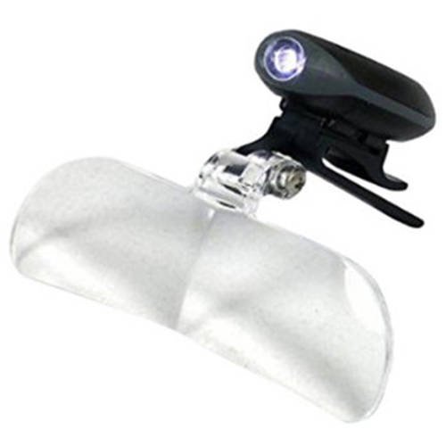 Firefly Eyewear Hat Clip with Magnifier and LED Light