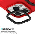 thumbnail image 4 of Dteck for iPhone 11 Pro Case with Invisible Built in Stand & Ring Holder,Military Grade Drop Protection Shockproof Hybrid Case for iPhone 11 Pro,Red, 4 of 8