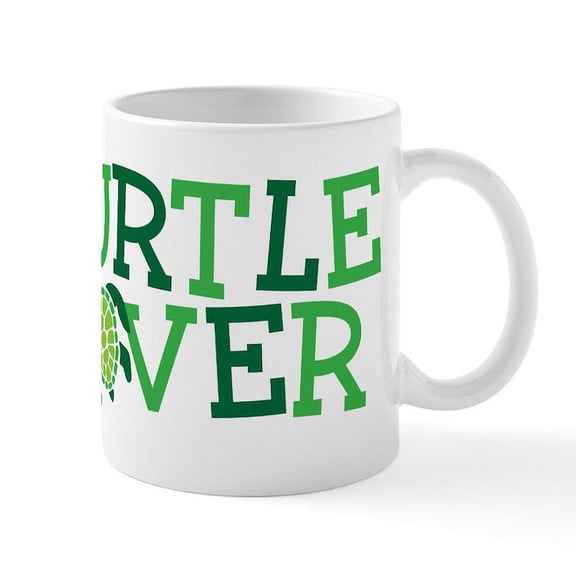 CafePress - Turtle Lover - 11 oz Ceramic Mug - Novelty Coffee Tea Cup