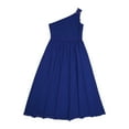 thumbnail image 2 of Alvivi Kids Girls One Shoulder Junior Bridesmaid Dress Formal Party Maxi Gown 6-16, 2 of 7