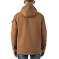 thumbnail image 7 of Alpine Swiss Mens Sherpa Lined Parka Hooded Winter Coat Cargo Utility Jacket, 7 of 7
