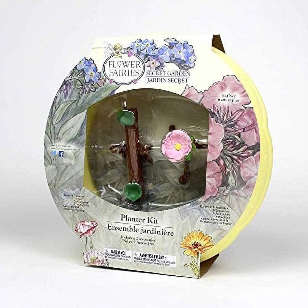 Flower Fairies Secret Garden (#FF1018)  Planter Kit w/ Teeter Totter & Birdbath - image 2 of 2