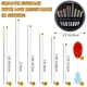 thumbnail image 2 of Agujas de coser FIVEIZERO, kit surtido de 30 agujas para bordado a mano, 2 of 6