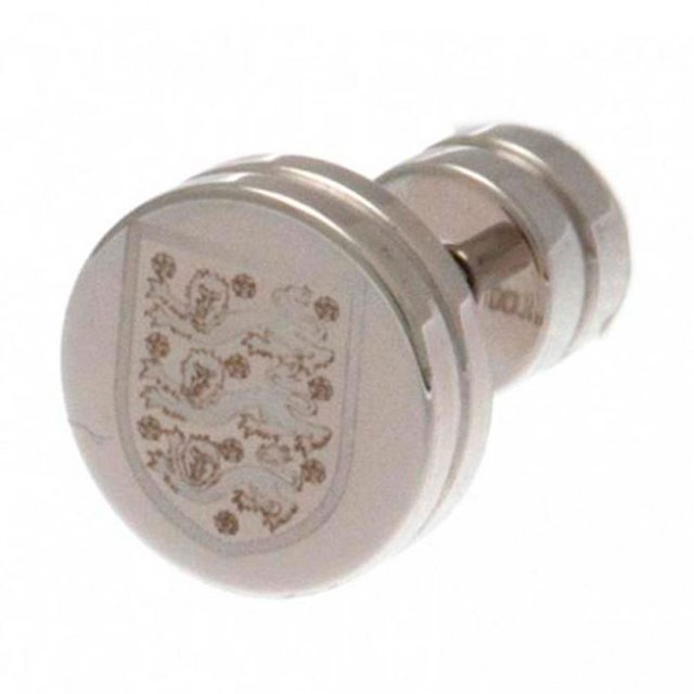 England FA - Pendiente de acero inoxidable (Plata)
