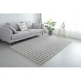 thumbnail image 2 of MDA Home Valencia Fur Textured Solid Color Beige Polyester Rug - 8 x 10, 2 of 6