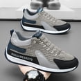 thumbnail image 6 of Mens Shoes,Corduroy Versatile Casual Sports Sneakers for Everyday Wear and Comfort,Shoes for Men,Grey,9.5, 6 of 6