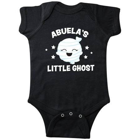 

Inktastic Cute Abuela s Little Ghost with Stars Gift Baby Girl Bodysuit