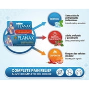 (2 pack) Flanax Pain Relief Liniment, Triple Action, 1 Ounce