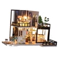 thumbnail image 3 of Casa de muñecas en miniatura de bricolaje CUTICAT 1/20 Villa Kits De Juguete, 3 of 8