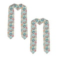 thumbnail image 2 of Disketp Colorful Donut Graduation Stole Class of 2024 Customized Congratulations Sash ,Unisex, 72", 2 of 7