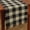 Black 13"x54", variant on Park Designs Buffalo Check Table Runner - 54"L - Garnet