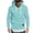 Light Blue, variant on WREESH Men's Fleece Pullover Hoodie Sweatshrits Drawstring Hooded Solid Color Hooded Sweatshirt with Pocket Beige